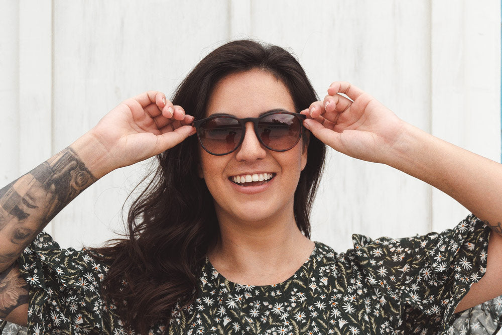 Custom Brown Gradient  Prescription Lens